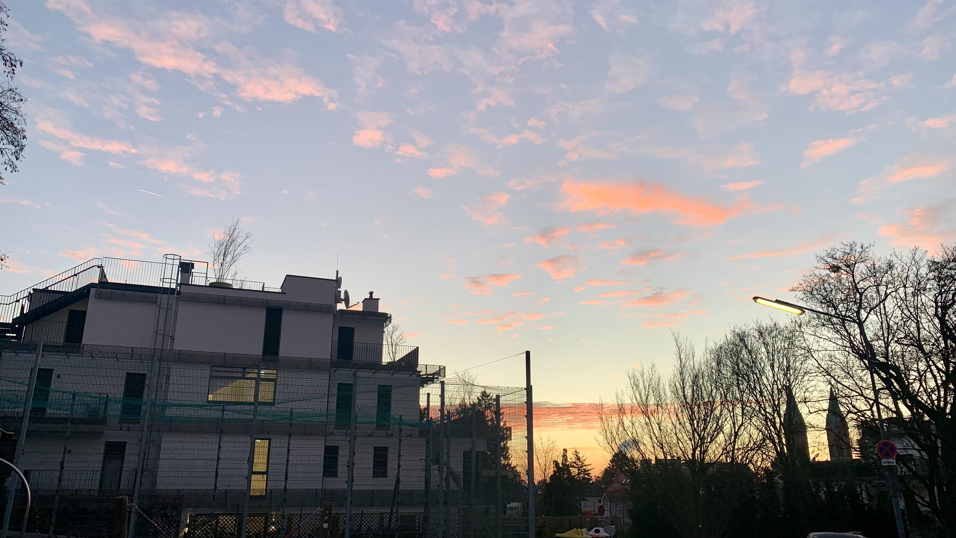 Sonnenaufgang in Wien